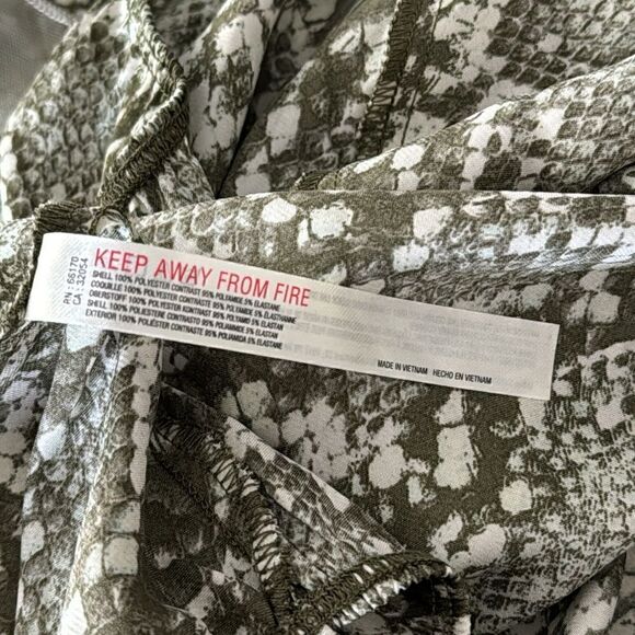 NWOT Free People Night Out Snake Print Bodysuit Strappy Thong S Flirty Feminine - Picture 11 of 12